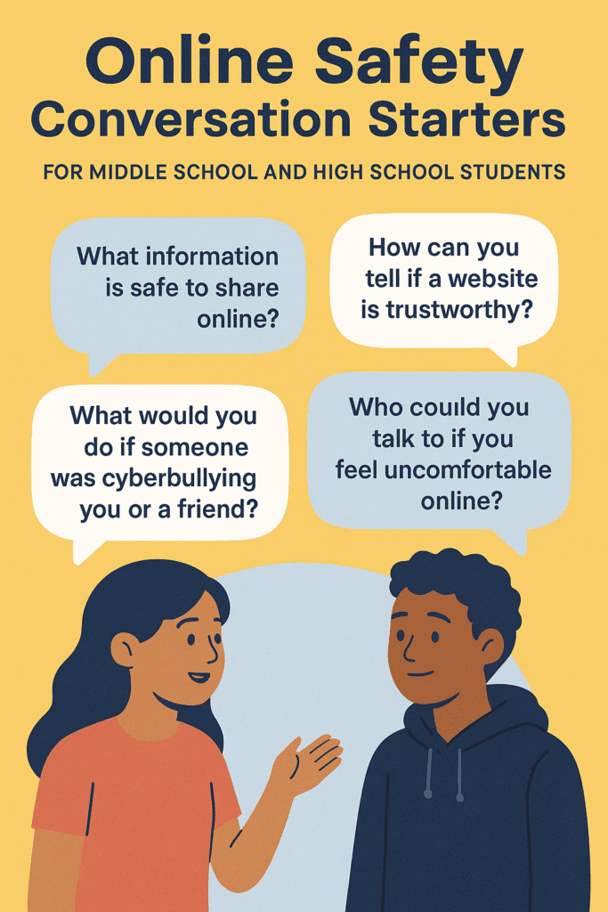 Online Safety Conversation Starters