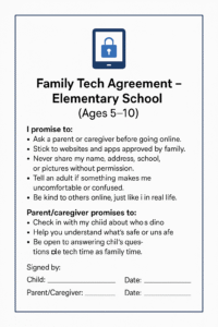 Family Tech Agreement
